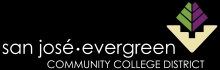SJECCD Logo LRG White Text Color Symbol